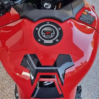 Для YAMAHA TRACER 9 TRACER 9 GT TRACER 900 мотоцикла 3D крышка топливного бака из углеродного волокна, защита частей тела A1