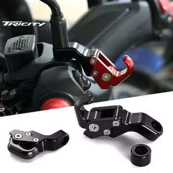 Для Yamaha Tricity 300 125 155 2018 2019 2020 2025 2025 Мотоциклетная сумка для багажа Крючок Коготи Вешалка Держатель для шлема красный