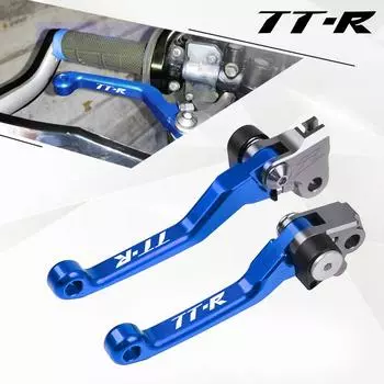 Для YAMAHA TTR250 TTR600 TTR125L TTR125 LW/E мотоцикл с ЧПУ Dirt Bike поворотные тормозные рычаги сцепления Мотокросс TTR 250 600 125 L LW синий