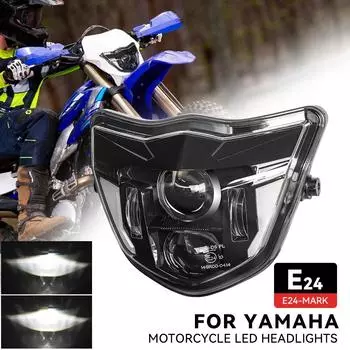 Для Yamaha WR 250F/400F/426F/450F TTR110E XTZ 150 125 YZ 250F/X 65 85 фара Motos светодиодная фара проектор фара DRL