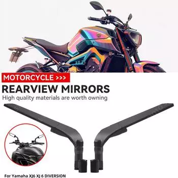 Для Yamaha XJ6 XJ 6 DIVERSION мотоциклетное ветровое крыло боковое зеркало заднего вида регулируемое вращающееся аксессуары для мотоциклов