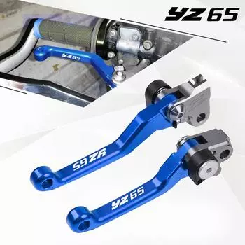 Для YAMAHA YZ65 YZ 65 2018 Мотоцикл с ЧПУ Байк Поворотная ручка Тормозные рычаги сцепления YZ65 2018 Мотокросс внедорожный оранжевый