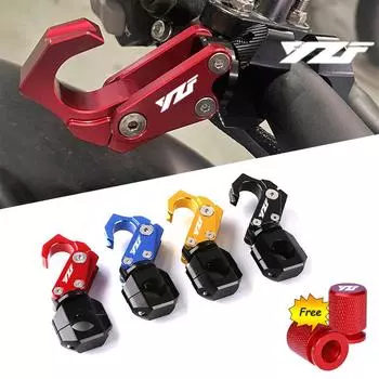 Для Yamaha YZF R3 R25 R6 R1 2013-2019 Аксессуары для мотоциклов Крючок для шлема Крючок для переноски багажной сумки Крючок для хранения на руле красный