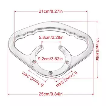 Для Yamaha YZFR6 R1 R3 R25 MT09 MT07 FZ1 FZ6 FZ8 YZF600 MT-03 мотоцикл пассажирские ручки поручни для рук бак поручни подлокотник красный