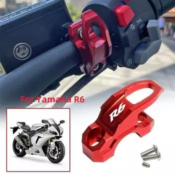 Для Yamaha YZFR6 YZF R6 R6S 1999-2015 2005 2007 мотоциклетный главный тормозной цилиндр кронштейн сумка багажный зажим держатель крючок для шлема оранжевый