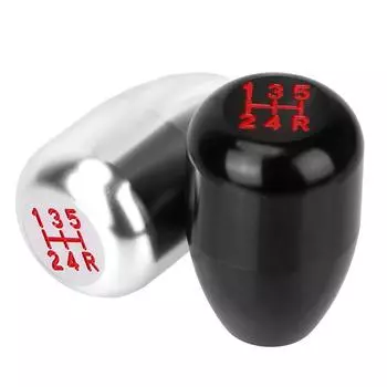 Для замены механической коробки передач, гоночная 5-скоростная ручка переключения передач, автомобильные аксессуары из алюминиевого сплава, JDM MT, рычаг переключения передач чёрный