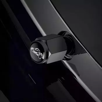 Для ZEEKR 001 009 X колпачки для клапанов шин автомобильные аксессуары защитный чехол из алюминиевого сплава белый