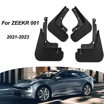 Для ZEEKR 001 2021-2023 аксессуары для брызговиков шины брызговики аксессуары для модификации стайлинга автомобиля чёрный