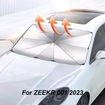 Для ZEEKR 001 2023 Складной зонт от солнца, складной зонт на переднее лобовое стекло