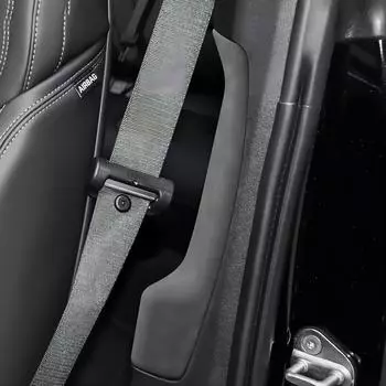 Для ZEEKR 001 2023 внутренняя крышка стойки B, алькантара, замша, защитный декоративный чехол, наклейка чёрный