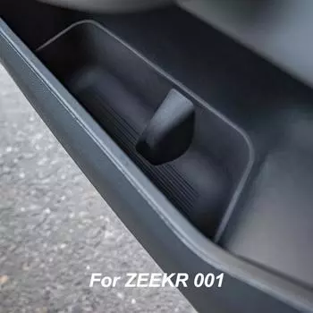 Для ZEEKR 001 внутренняя дверь ящик для хранения дверной коврик коврик для модификации автомобиля аксессуары чёрный