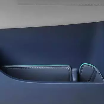 Для ZEEKR 009 кожаный коврик для внутренней двери, модификация автомобиля, аксессуары для стайлинга автомобилей белый