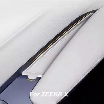 Для ZEEKR X 2023 2024 коврик для внутренней дверной ручки резиновый коврик для хранения с защитой от царапин синий