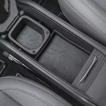 Для ZEEKR X центральной консоли ящик для хранения TPE внутренняя модифицированная водонепроницаемая коробка-органайзер 1pc чёрный