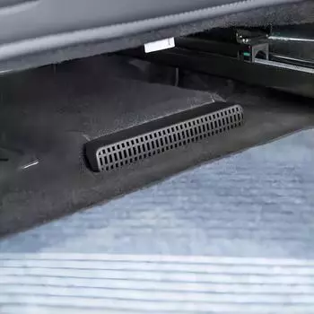 Для ZEEKR X напольное вентиляционное отверстие, защитный чехол, модификация стайлинга автомобиля, крышка выпускного отверстия под сиденьем чёрный