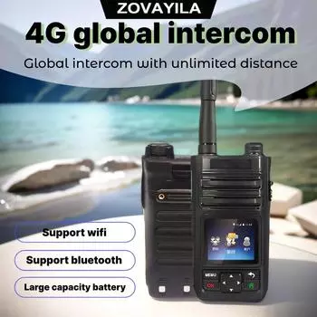 Для ZELLO Global Walkie Talkie Unlimited Distance 4G Full Netcom Outdoor Public Network Plug-in ZELLO Platform