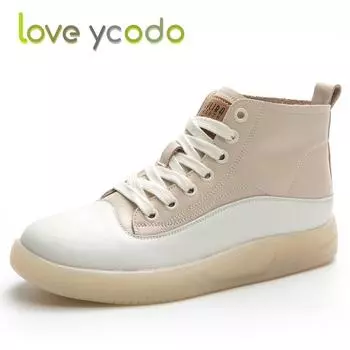 Для женщин и девочек-студентов весенне-осенние удобные повседневные ботильоны на плоской подошве из натуральной кожи 42 чёрный