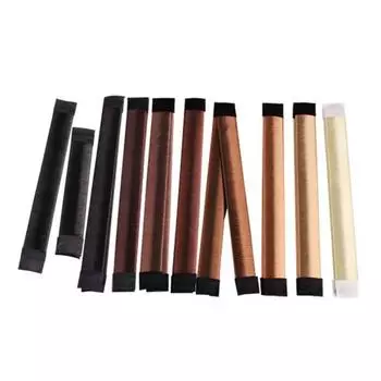 Для женщин создатель булочек для волос Easy Magic DIY Tool Band Twist Donut Styling Updo Holder чёрный