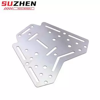 Для Zontes 310M 310X 310 X/M 350D 350 кронштейн для хвостовой коробки модификация аксессуары мотоцикл багажник из нержавеющей стали 310D