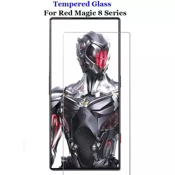 Для ZTE nubia Red Magic 9 9s 8 8s Pro Plus прозрачное закаленное стекло 9H 2.5D защитная пленка для экрана взрывозащищенная защитная пленка закаленная защита 1 Pcs (Red Magic 8 Pro) чистый