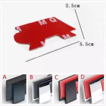 ДЛЯ B5 B6 MK4 MK5 MK6 MK7 Golf Car Chrome Значок Логотип Наклейка Наклейка R Логотип A R