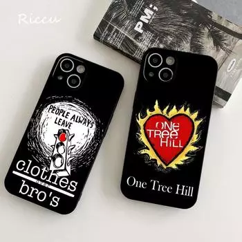 ДЛЯ IPhone 14 One Tree Hill Heart Phone Case ДЛЯ IPhone 14 11 12 Pro 8 7 Plus X Pro MAX 12 13 MINI XR XS 13 14 Covers Silicone iphone XR