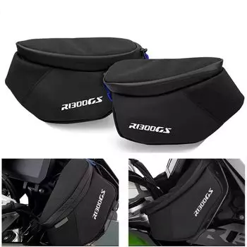 ДЛЯ R1300GS R 1300 GS 2023 2024 Аксессуары для мотоциклов Обтекатель Сумка R 1300GS r1300gs Черная багажная сумка R 1300 GS Сумка-седло Сумка-седло Вода [Товар]