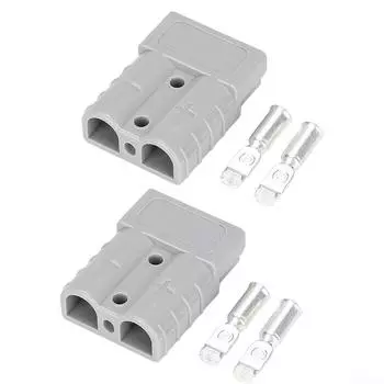 ДЛЯ разъема Anderson 50A 600V разъем питания аккумулятора терминал вилочного погрузчика синий