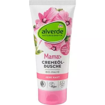 DM Alverde Alverde Mama Cream Oil Shower Gel Organic Mallow 200ml
