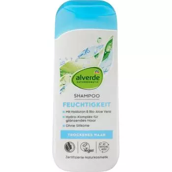 DM Alverde Alverde Moisture Shampoo Aloe Vera & Hyaluronic 200ml