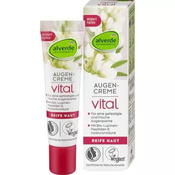 DM alverde Alverde Nature Cosmetic Vital Eye Cream 15 мл
