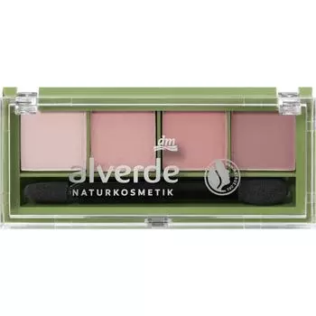 DM alverde alverde nature eyeshadow 4 colors rose garden 50 4g