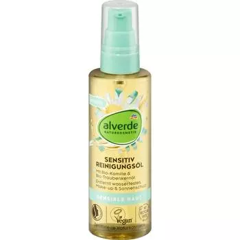DM alverde alverde очищающее масло для чувствительной кожи лица 100 мл