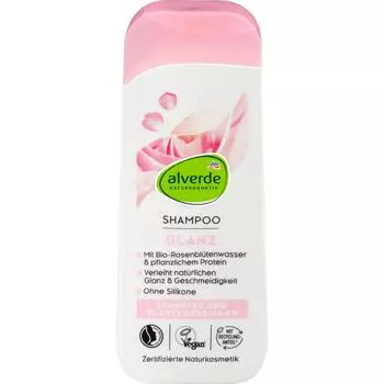 DM Alverde Alverde Shampoo Shine Rosewater & Protein 200ml