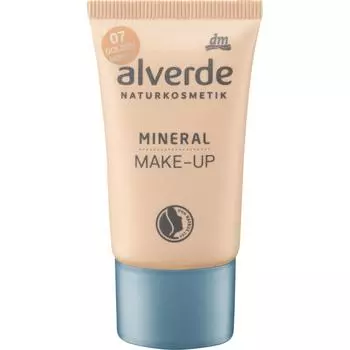 DM Alverde Mineral Makeup Base Golden Honey 07 30ml