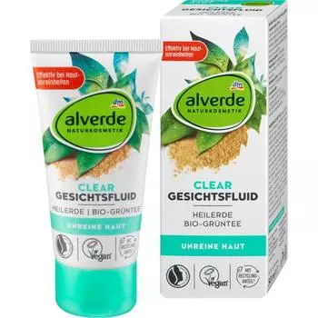 DM Alverde Nature Cosmetic Clear Facial Fluid 50 мл