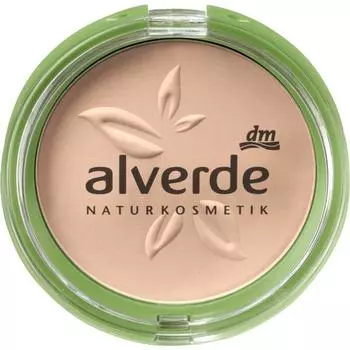 DM Alverde Nature Cosmetics Compact Powder Beige 030 9g