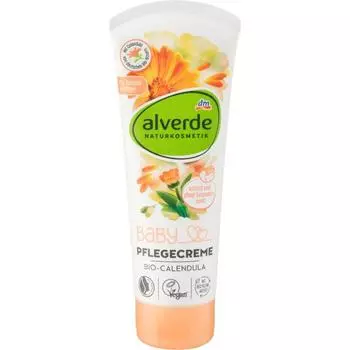 DM Alverde Nature Детский крем для лица и тела 100 мл