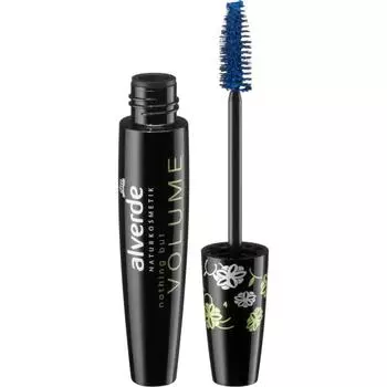 DM Alverde объемная тушь для ресниц nothing but volume blue 12ml