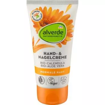 DM Alverde Organic Calendula Aloe Vera Hand Cream 75ml