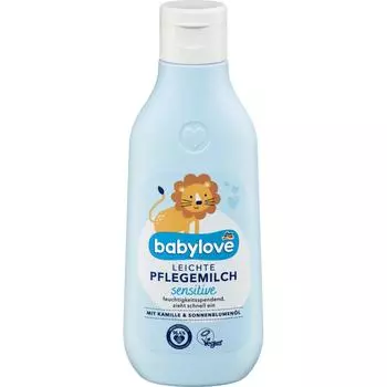 dm babylove babylove чувствительное молочко для ухода за кожей легкий лосьон 250 мл