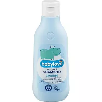 dm babylove babylove чувствительный мягкий шампунь 250мл