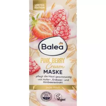 DM Balea Balea Face Mask Pink Berry Cream 16ml