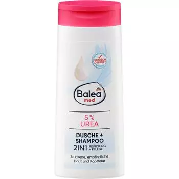 DM Balea Balea Med Urea 5% 2in1 Shower and Shampoo 300ml