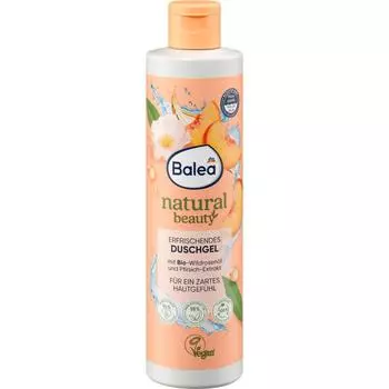 DM Balea Balea Natural Beauty Wild Rose & Peach Shower Gel 250ml