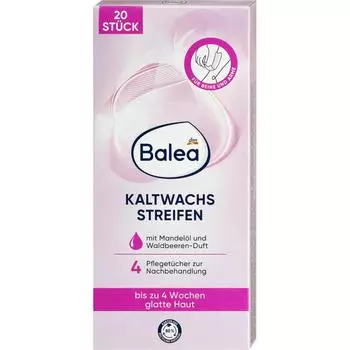 DM Balea Cold Wax Hair Removal Strips (20)