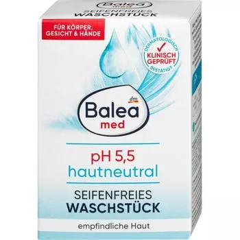 DM belea Balea Med PH5.5 нейтральное очищающее мыло 150г