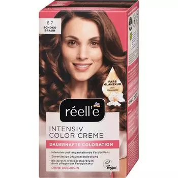DM DM Real reele Intensive Color Cream 6.7 Chocolate Brown 1ea