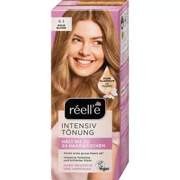 DM DM Real reele Intensive Hair Tint 8.3 Golden Blonde 1pc