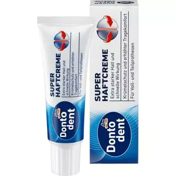 DM Dontodent Крем для фиксации зубных протезов Extra Strong 40 г